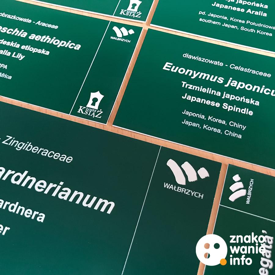 tabliczki z laminatu ksiaz Tabliczki z laminatu