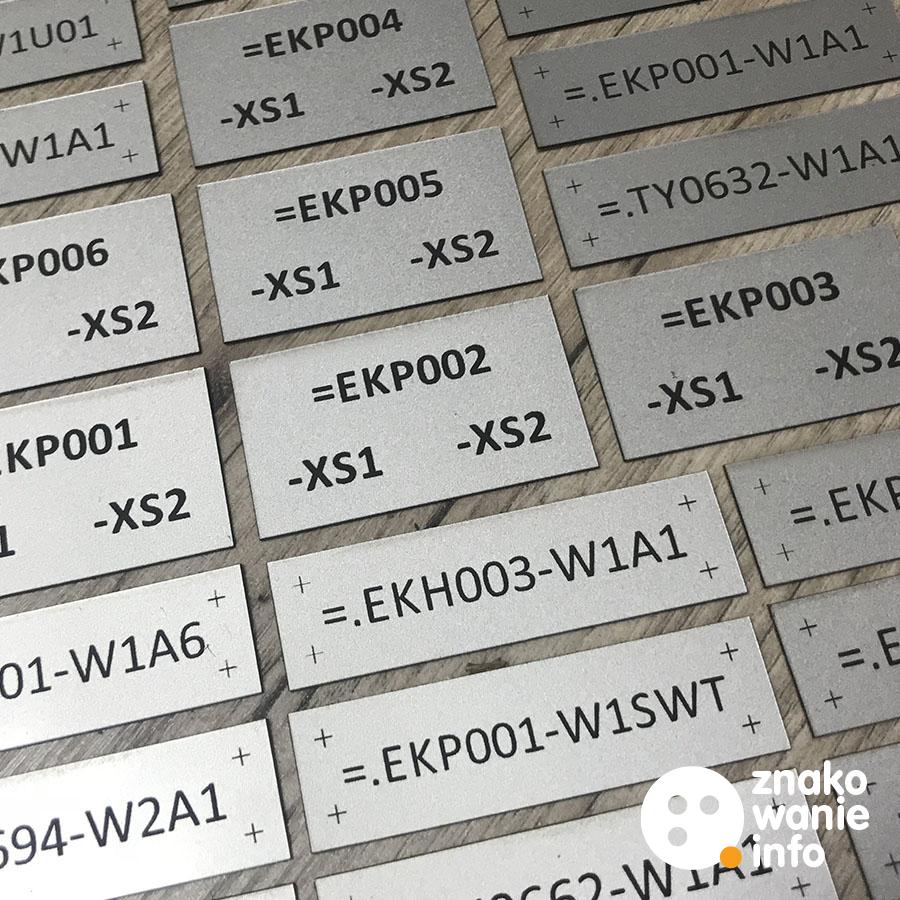 oznaczenia kabli z laminatu oznaczenia kabli z laminatu