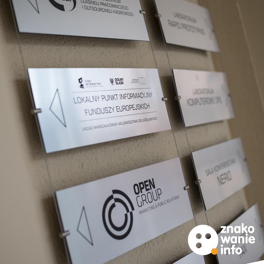 system linkowy 2 System linkowy z tabliczkami grawerowanymi z laminatu