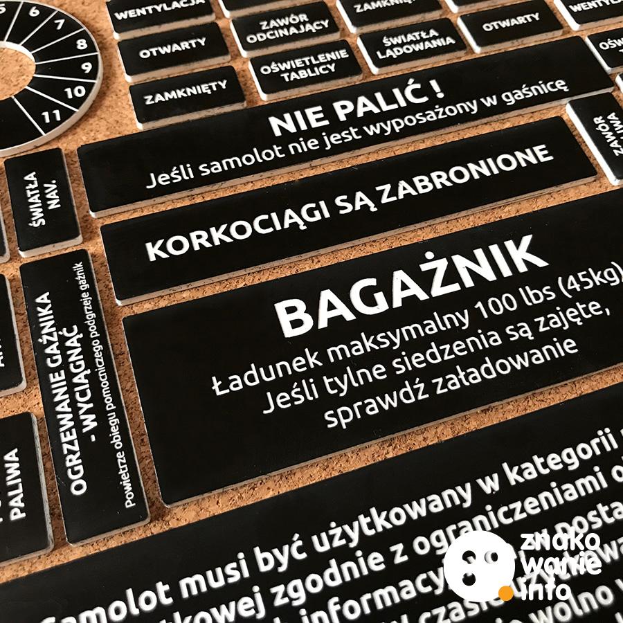 tabliczki z laminatu do samolotow tabliczki z laminatu do samolotów