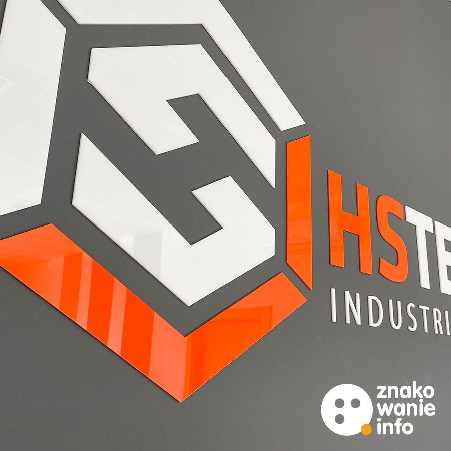 Szyld Hs Technik Logo z plexiglass