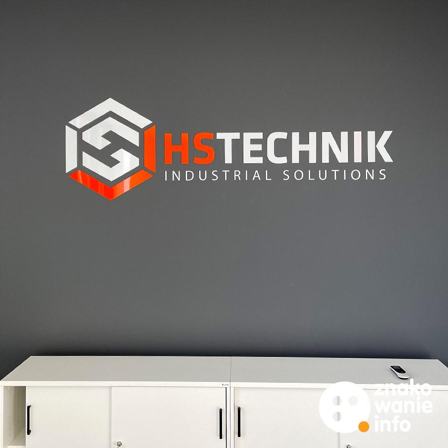 Szyld Hs Technik Logo z plexiglass