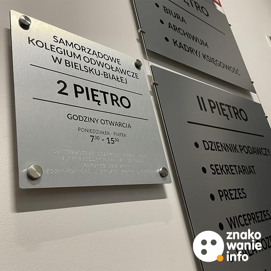 tablica brail dystanse dibond tablica brail dystanse dibond