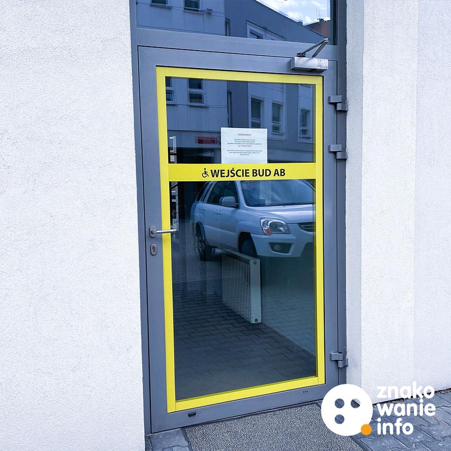 oznakowanie drzwi wejściowych oznakowanie drzwi wejściowych
