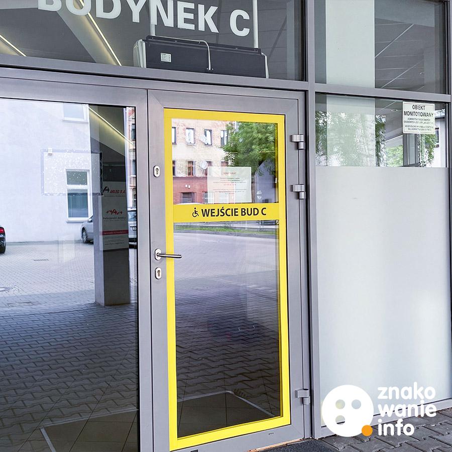 oznakowanie drzwi wejściowych oznakowanie drzwi wejściowych