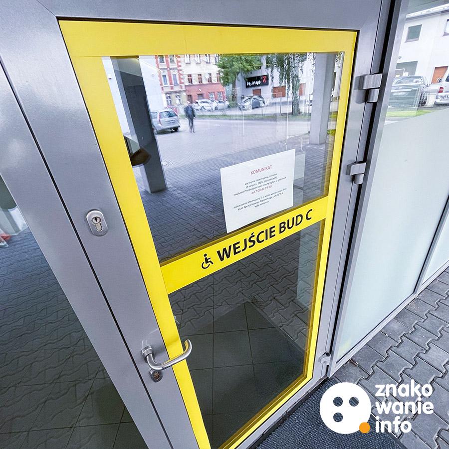 oznakowanie drzwi wejściowych oznakowanie drzwi wejściowych