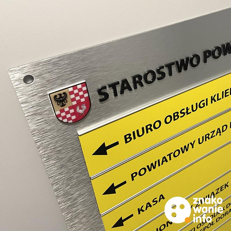 Tablice urzędowe z wymiennym wkładem Tablice urzędowe z wymiennym wkładem