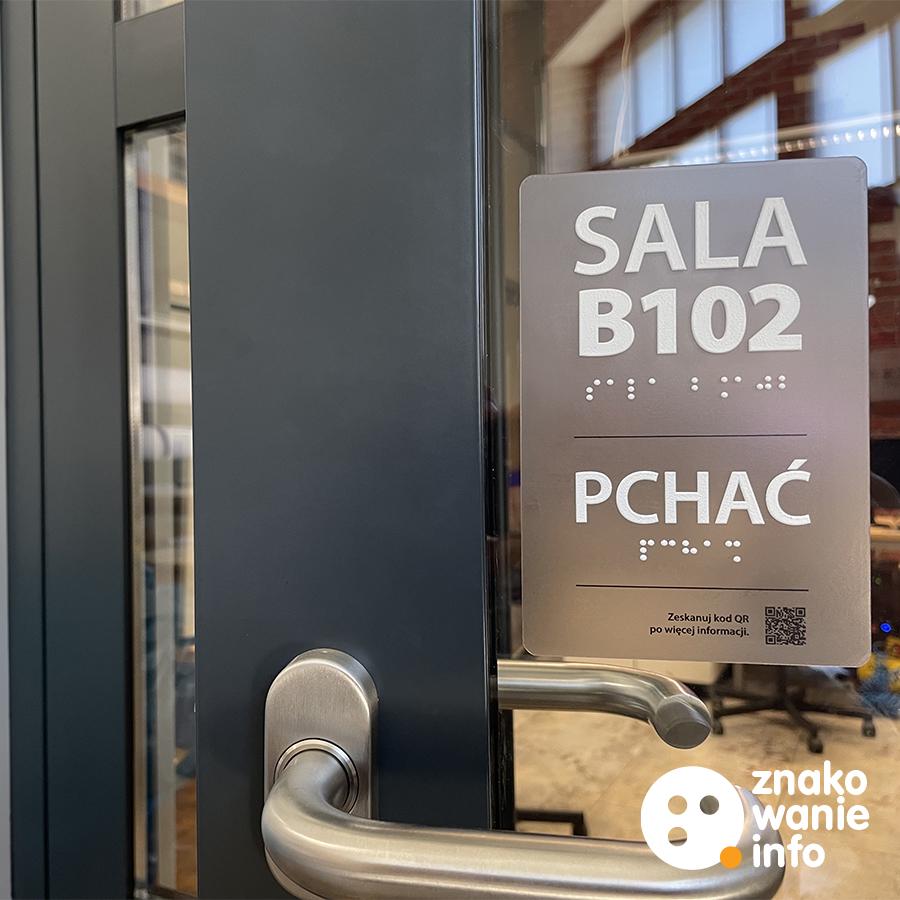 NAKLEJKI PROSTOKĄTNE MATOWE Z BIAŁYM BRAILLEM ORAZ QR CODEM NAKLEJKI PROSTOKĄTNE MATOWE Z BIAŁYM BRAILLEM ORAZ QR CODEM