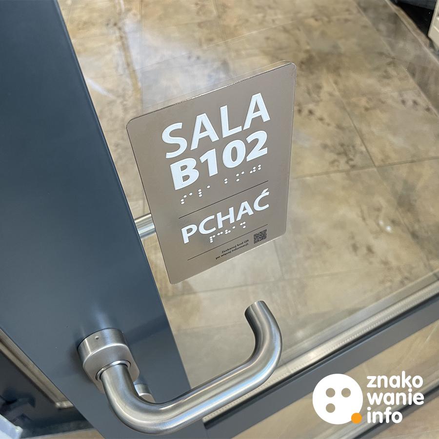 NAKLEJKI PROSTOKĄTNE MATOWE Z BIAŁYM BRAILEM ORAZ QR CODEM NAKLEJKI PROSTOKĄTNE MATOWE Z BIAŁYM BRAILEM ORAZ QR CODEM