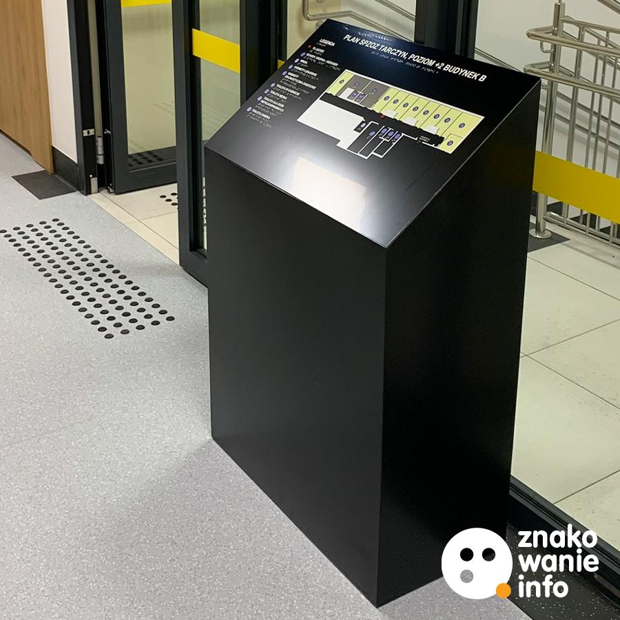 PLAN TYFLOGRAFICZNY NA INDYWIDUALNEJ KONSTRUKCJI STOJĄCEJ PLAN TYFLOGRAFICZNY NA INDYWIDUALNEJ KONSTRUKCJI STOJĄCEJ