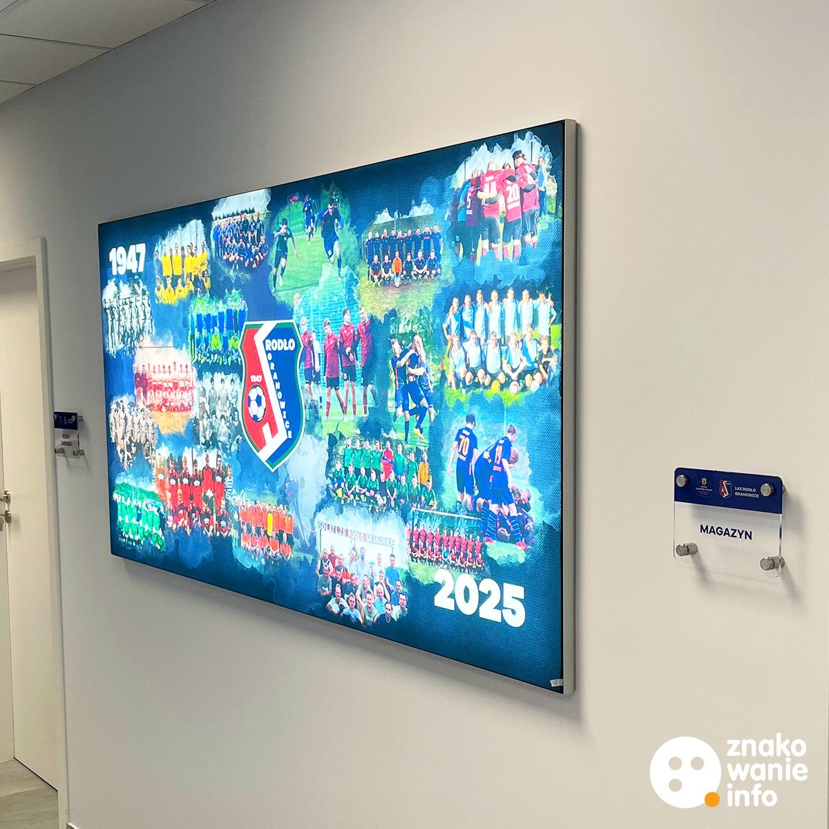 RODŁO - GRANOWICE - TABLICA PODŚWIETLANA