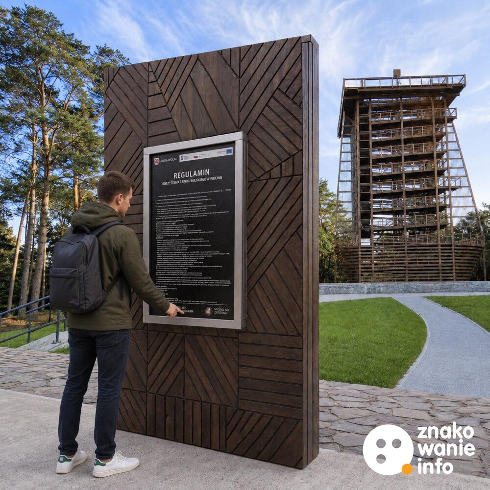 Wizualizacja, panel multisensoryczny, tyflograficzny, dźwiękowy i alfabetem Braille'a