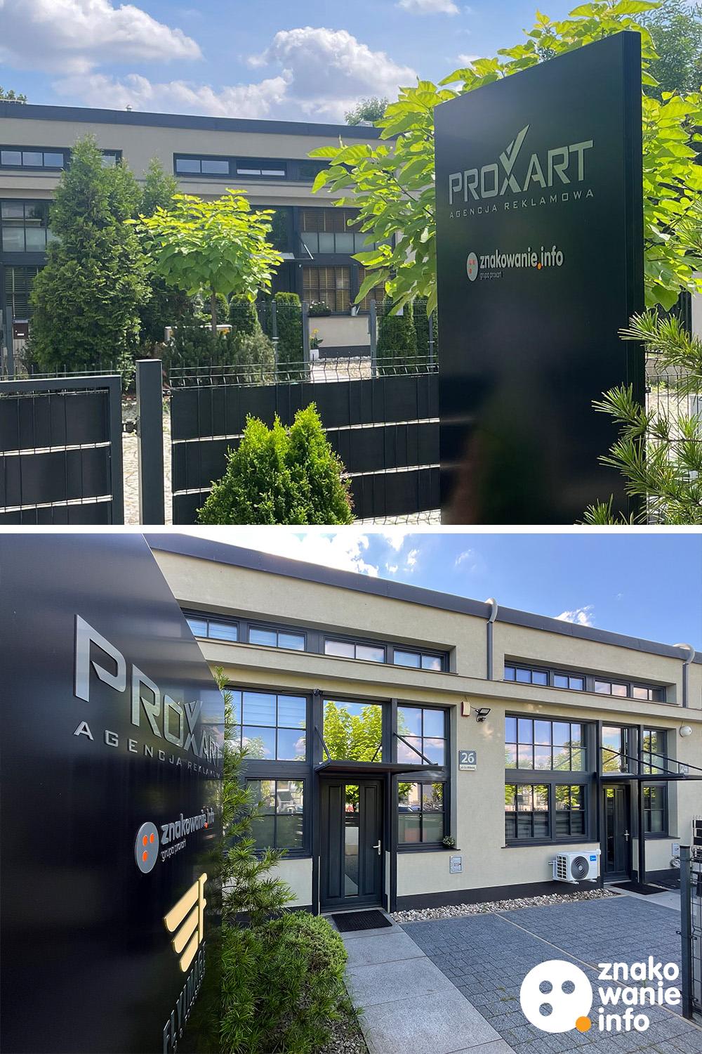 proxart znakowanie info siedziba Legnica