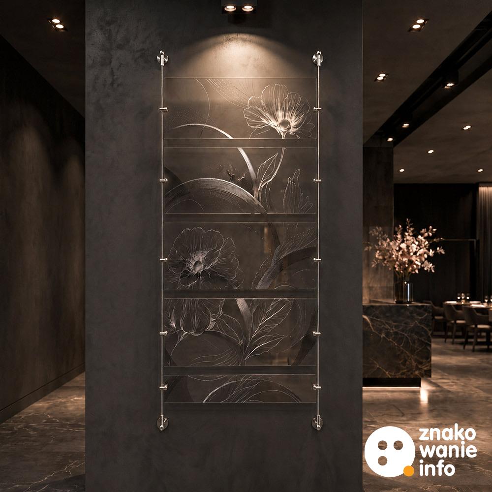 system linkowy hotelowy design plexi i lakier uv